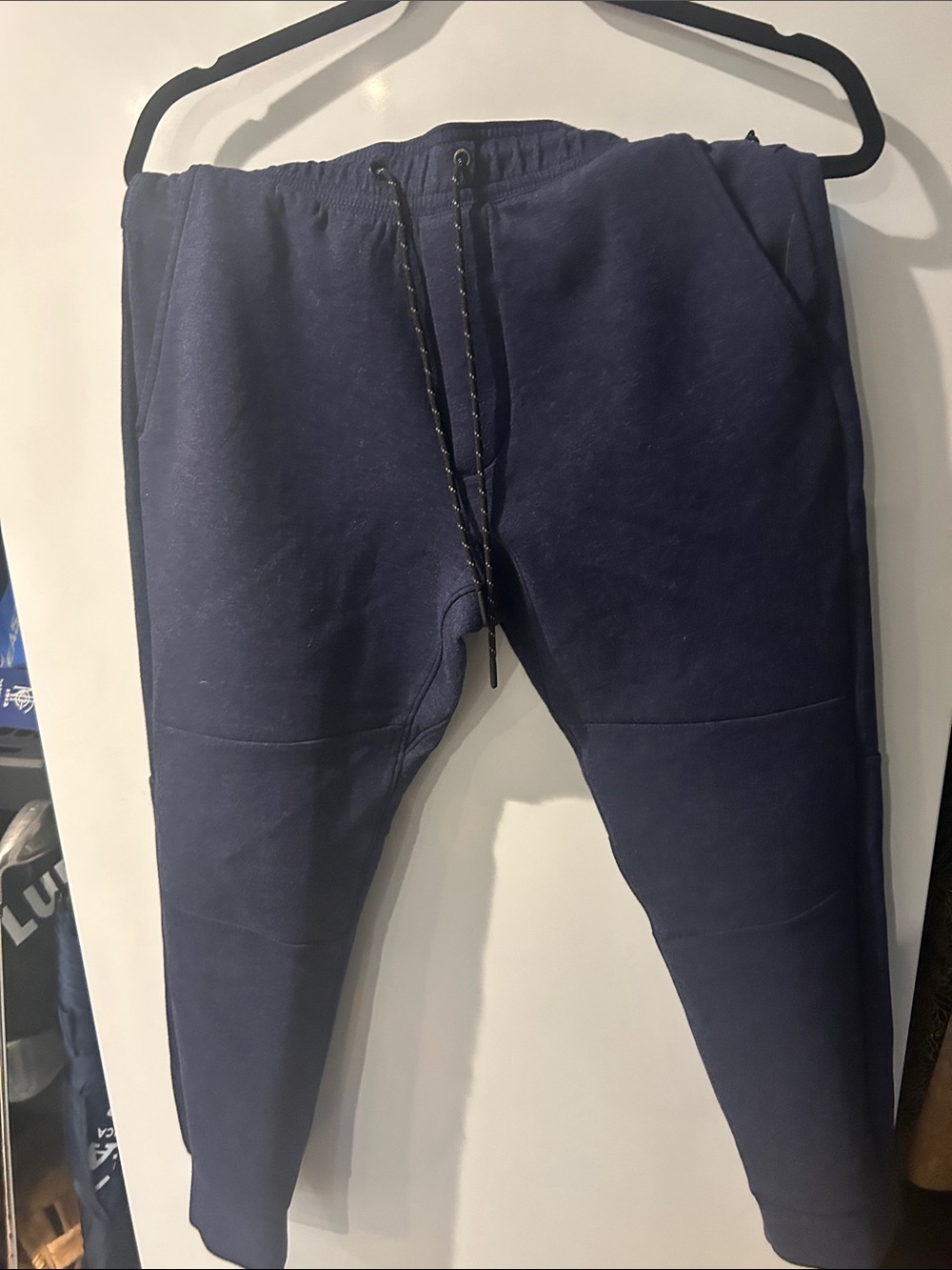American Eagle Outfitters Navy Drawstring Joggers